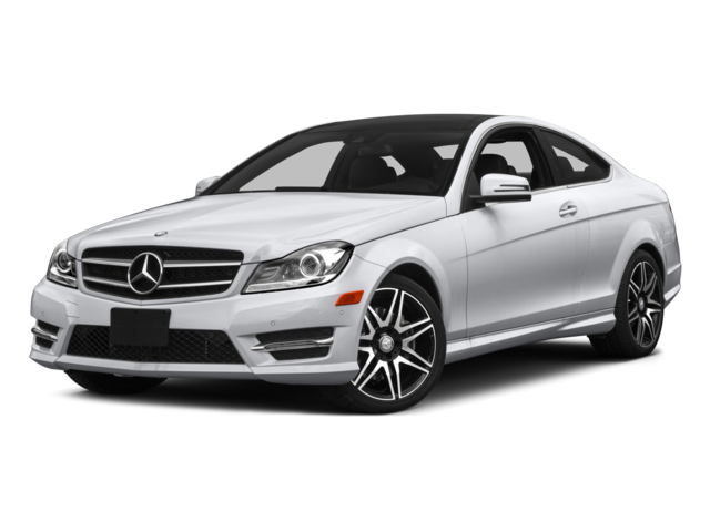 Silver Mercedes C-Class
