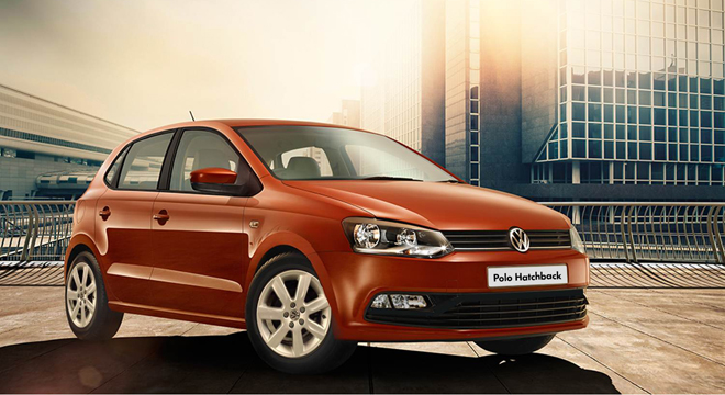 Orange Volkswagen Polo Volkswagen Polo Hatch