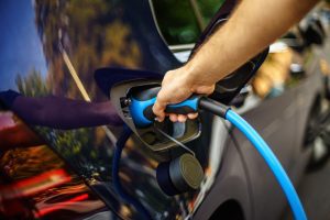 charging an electric car UK