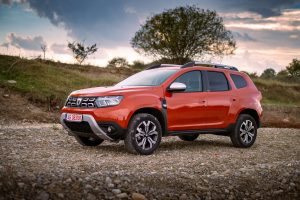 orange dacia duster