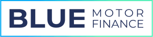 Blue motor finance Logo
