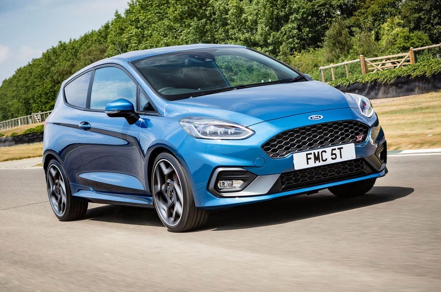 Blue Ford Fiesta ST Ford Fiesta ST