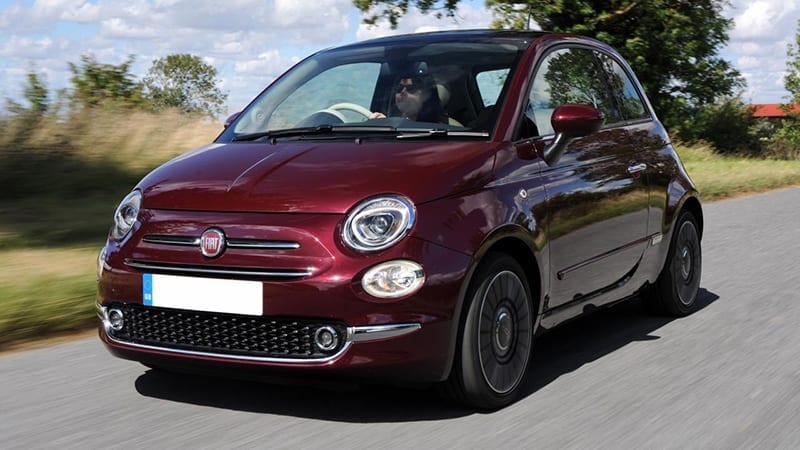 fiat 500 - cheapest cars to insure 2019