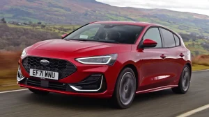 ford focus in red