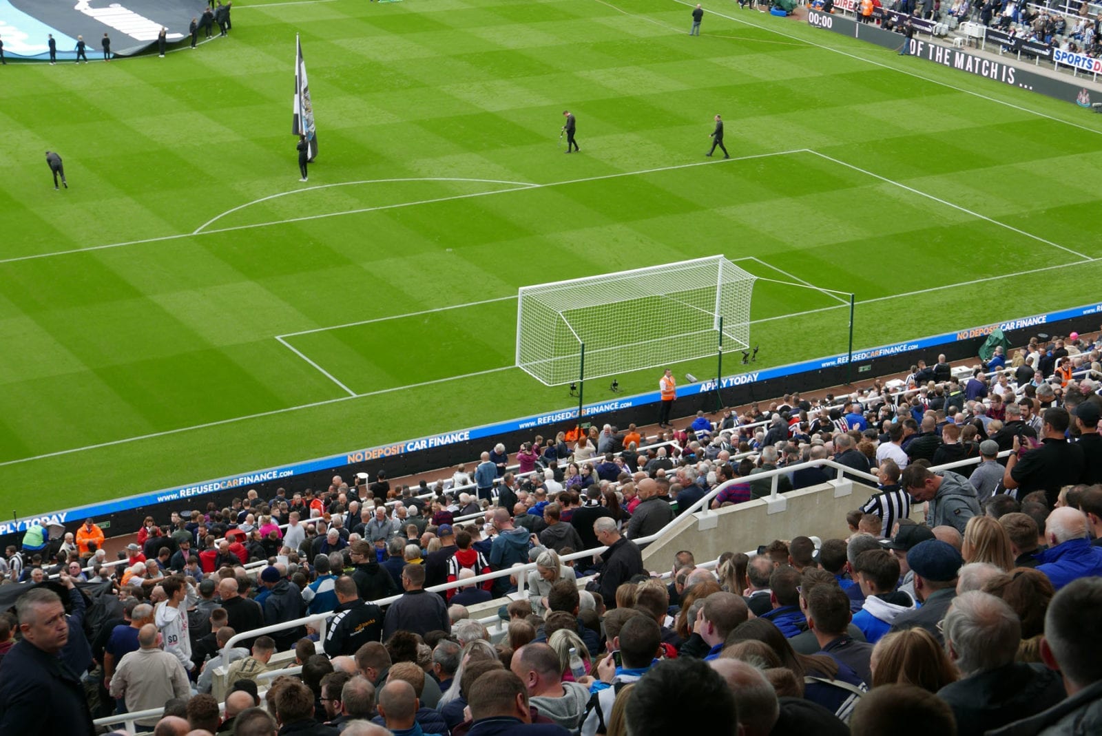 refused car finance advert at newcastle united