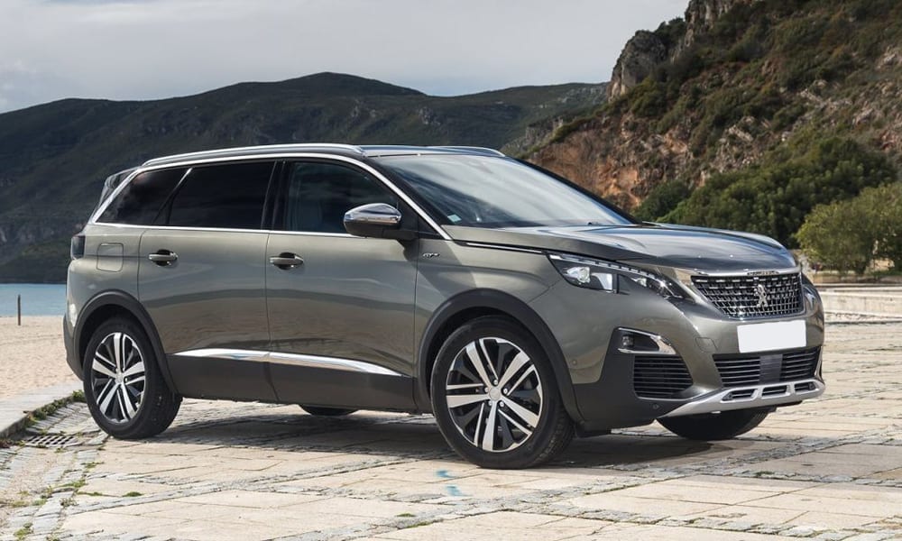 Silver Peugeot 5008 Peugeot 5008