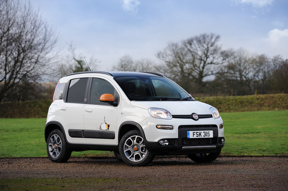 White Fiat Panda Fiat Panda