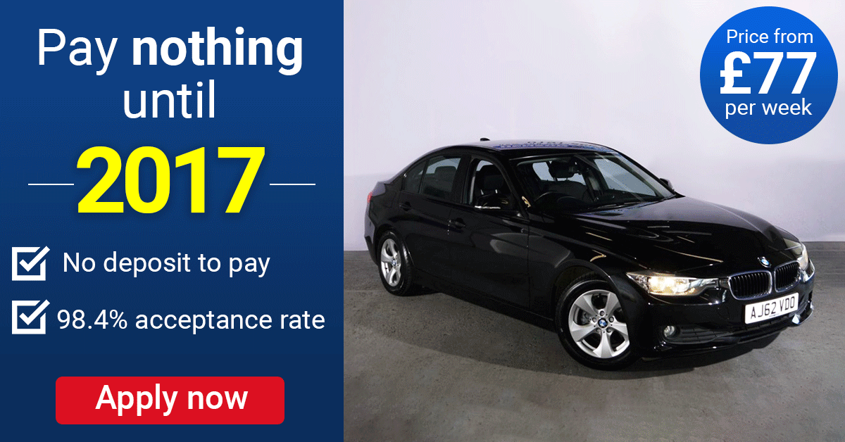 Nothing to pay until 2017 car finance