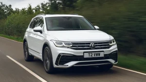 VW Tiguan Hybrid in white