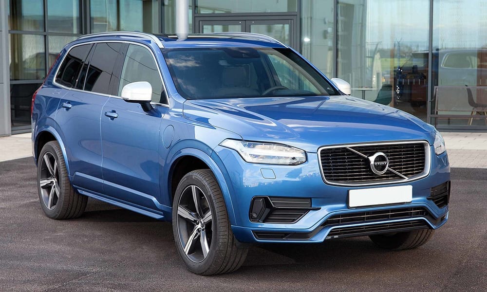 Bright Blue Volvo XC90 Volvo XC90