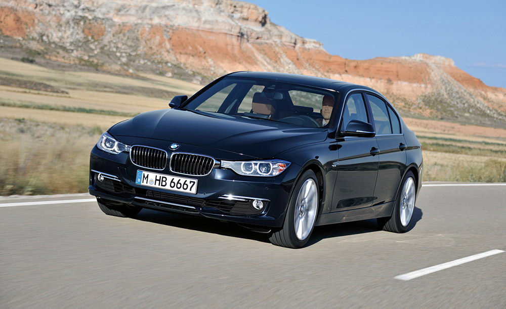 Black BMW 328i