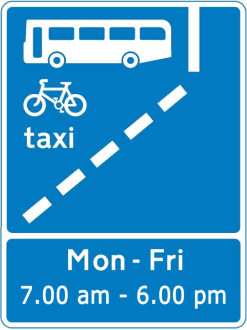 Bus Lane Sign