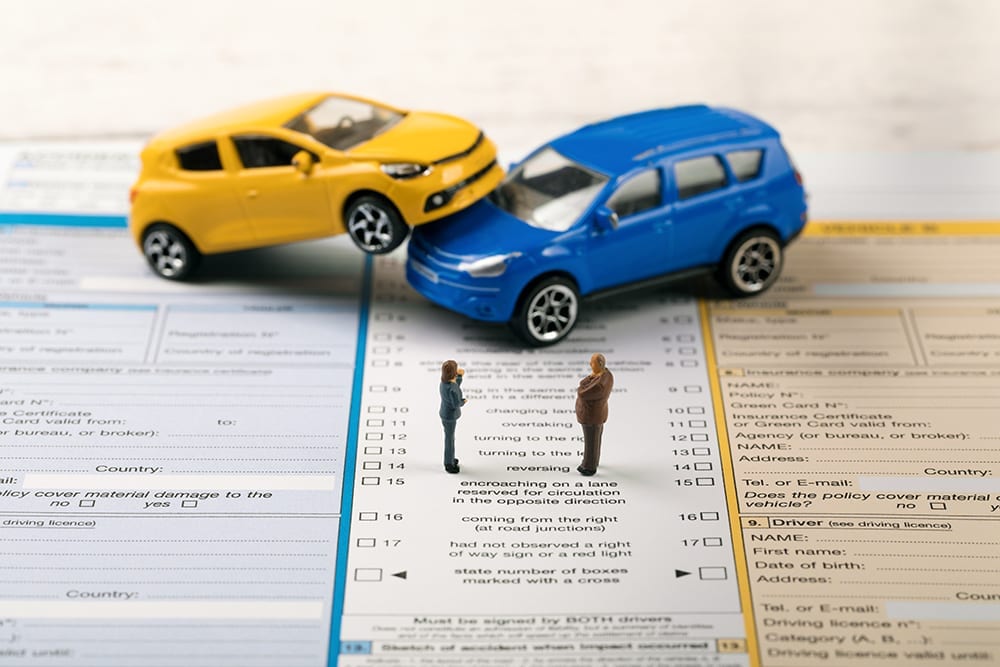 car insurance documents in emergency roadside kit