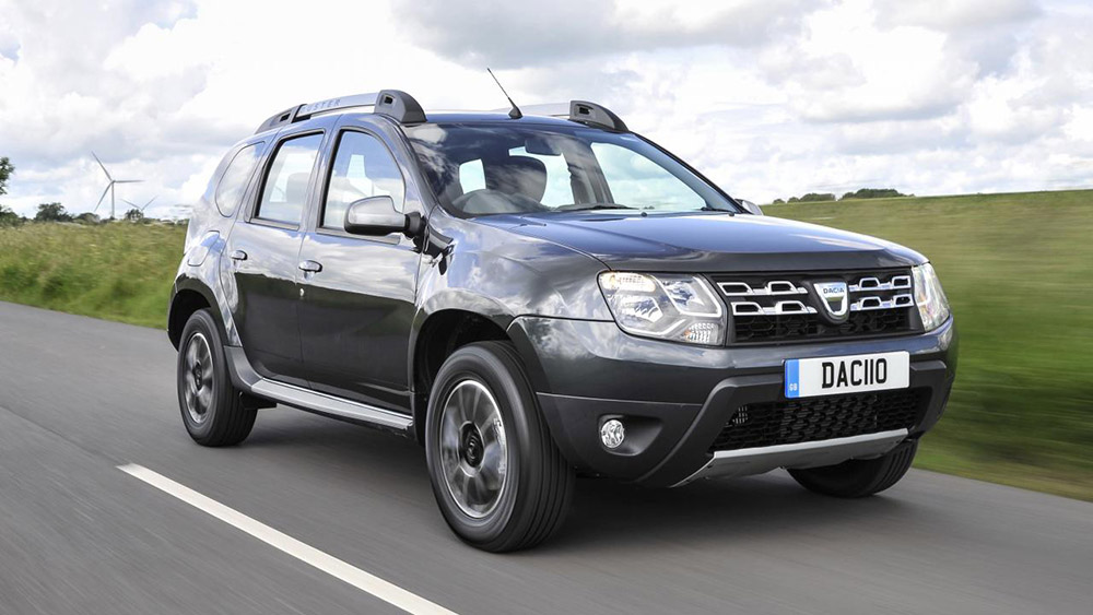 Grey Dacia Duster
