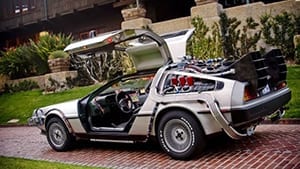 back to the future | iconic movie cars