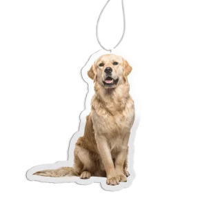 personalised car air freshener dog