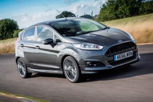 grey ford fiesta