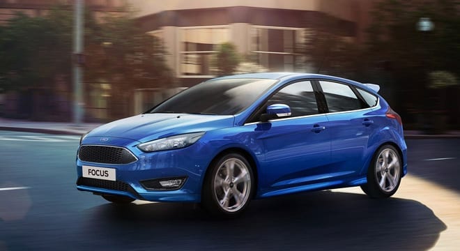 Blue Ford Focus Ford Focus