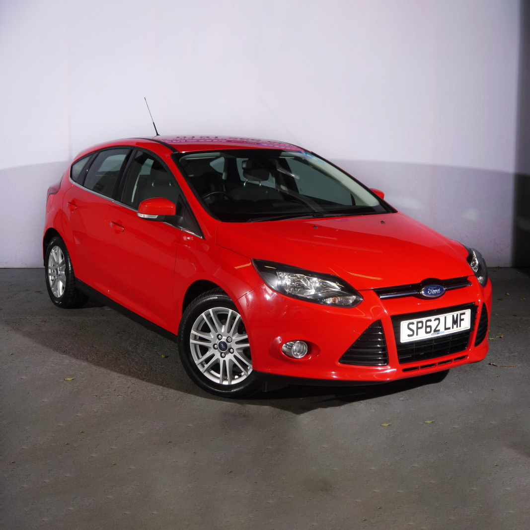 Blue Ford Focus