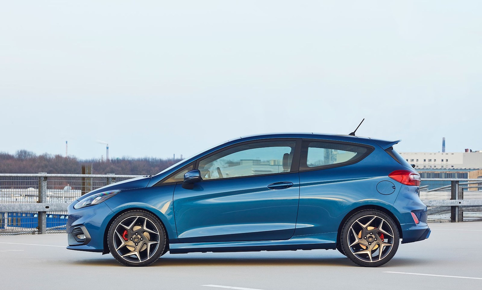New 2018 Blue Ford Fiesta ST