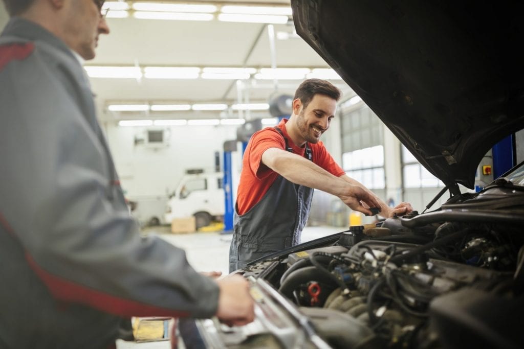 car servicing and MOT