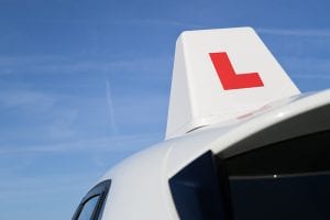 driivng lesson resume in England driving lesson car