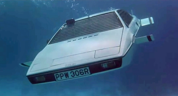 Lotus 1 James Bond Car Underwater