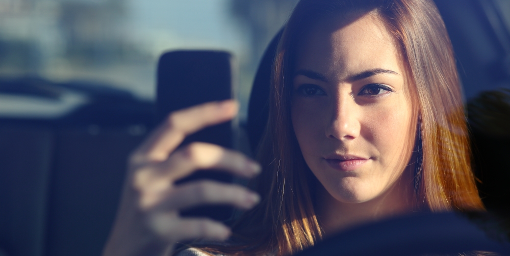 Girl on Phone