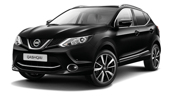 Black Nissan Qashqai
