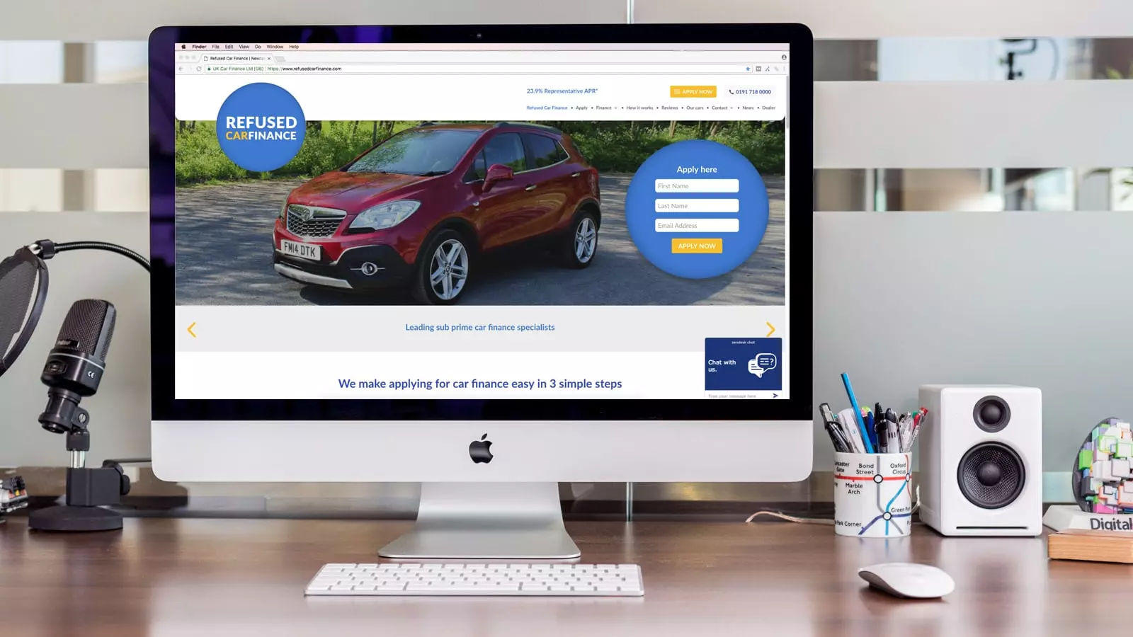 New Refused Car Finance Website