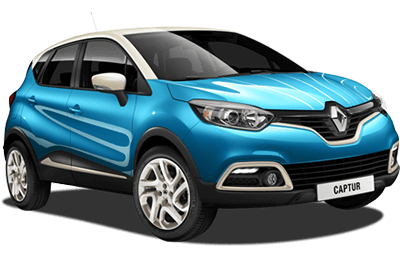 Blue Renault Captur Renault Captur