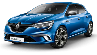 Blue Renault Megane Renault Megane