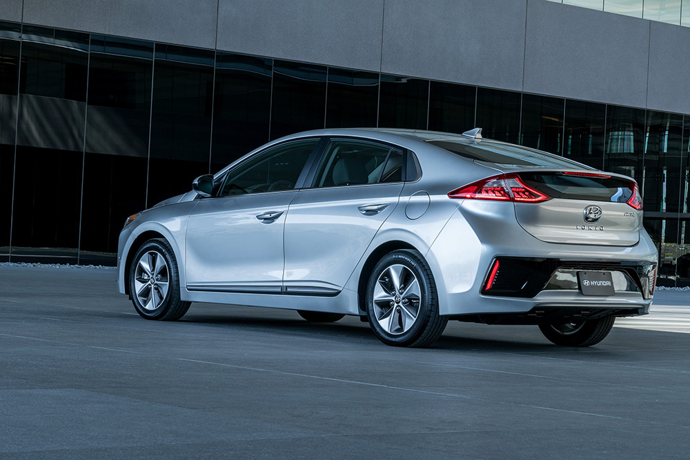 Silver Hyundai Ioniq EV