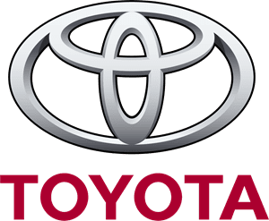Toyota logo with transparent background 