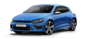 blue vw sirocco