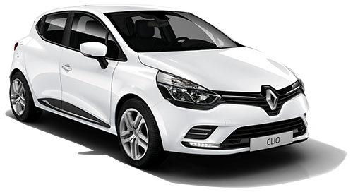 White Renault Clio Renault Clio